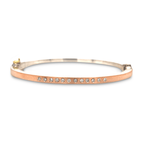 Rene Escobar Diamond Bangle Bracelet