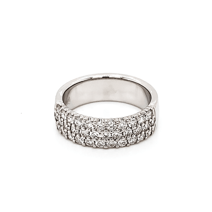 1ctw Diamond 3-Row Fashion Ring - Gunderson's Jewelers