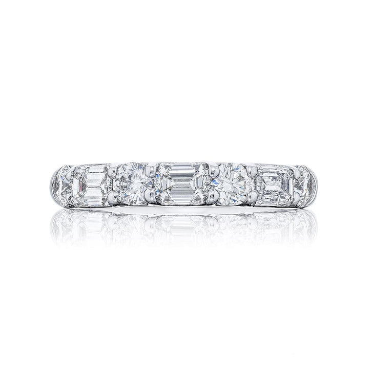 2.01ctw Emerald-Cut and Round Diamond Band - Gunderson's Jewelers