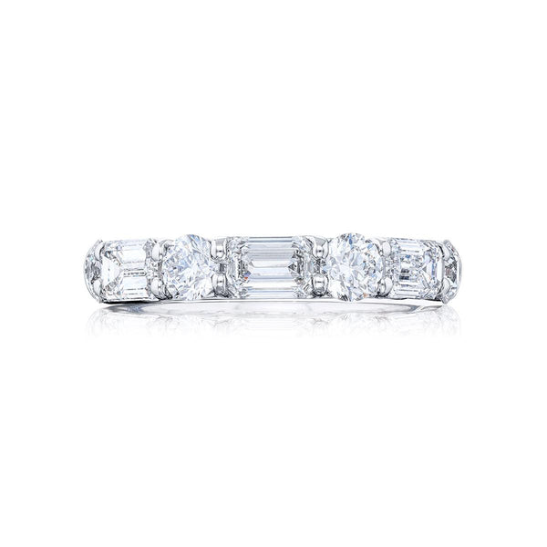 2.56ctw Emerald-Cut and Round Diamond Band - Gunderson's Jewelers