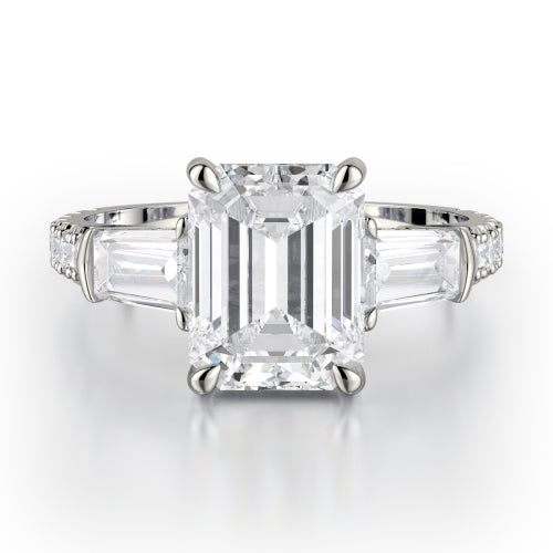 1.14ctw 3-Stone Diamond Engagement Ring