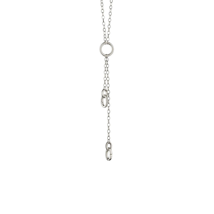 30" White Gold "Design Your Own" Small Link Charm Chain Necklace - Gunderson's Jewelers