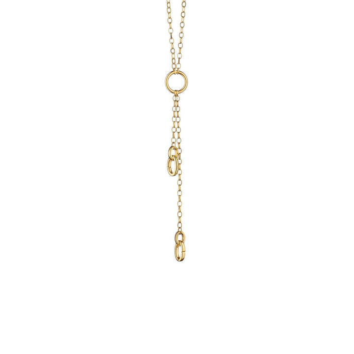 30" Yellow Gold "Design Your Own" Small Link Charm Chain Necklace - Gunderson's Jewelers