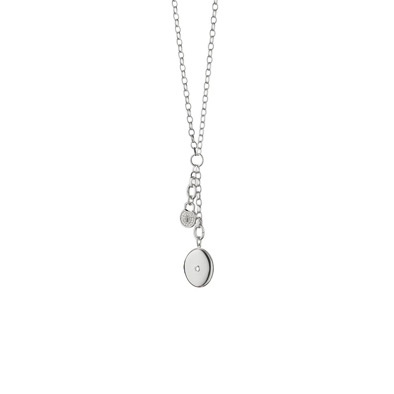 34" "Design Your Own" Large Link Charm Chain Necklace - Gunderson's Jewelers