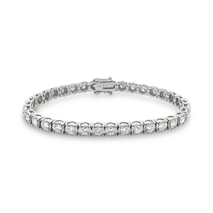 4.02ctw Diamond Illusion Bracelet - Gunderson's Jewelers