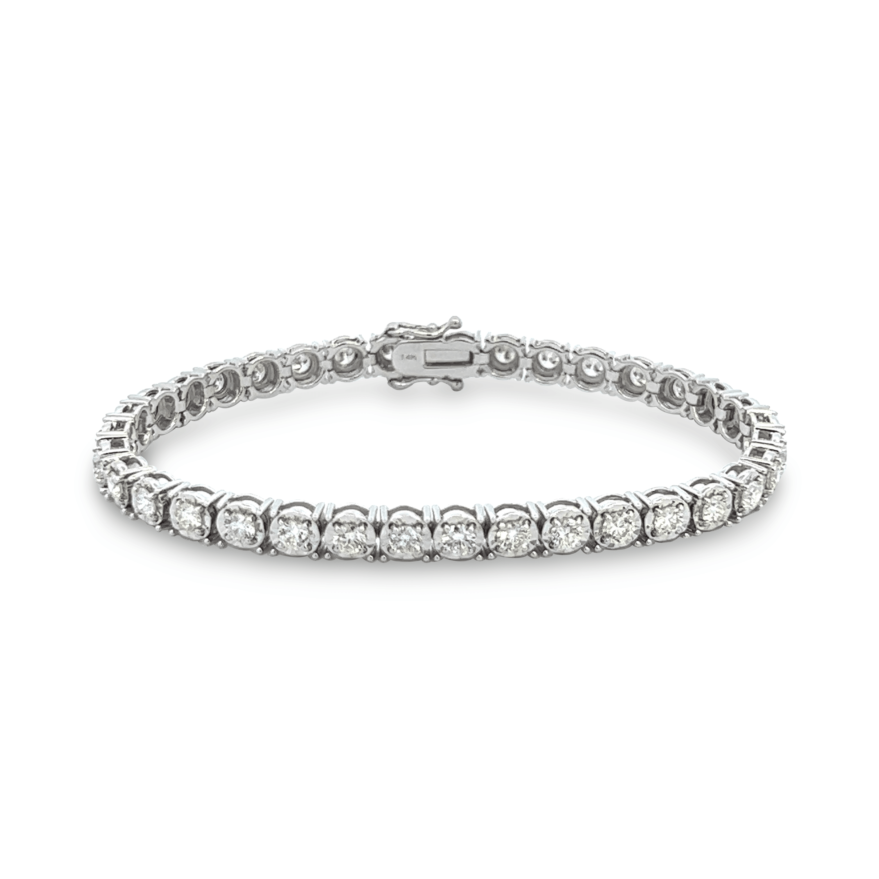 4.02ctw Diamond Illusion Bracelet - Gunderson's Jewelers