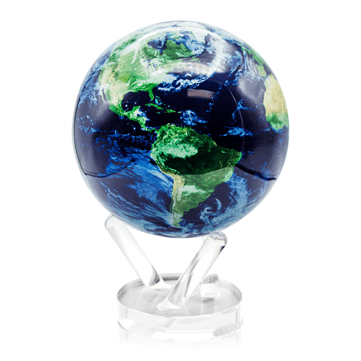 4.5in Earth With Clouds Mova Globe - Gunderson's Jewelers