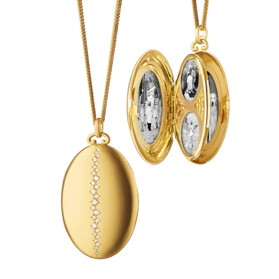 Six Image Diamond Locket - Gunderson's Jewelers