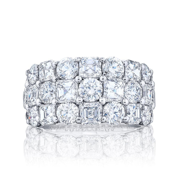 5.25ctw Square and Round Diamond Band - Gunderson's Jewelers