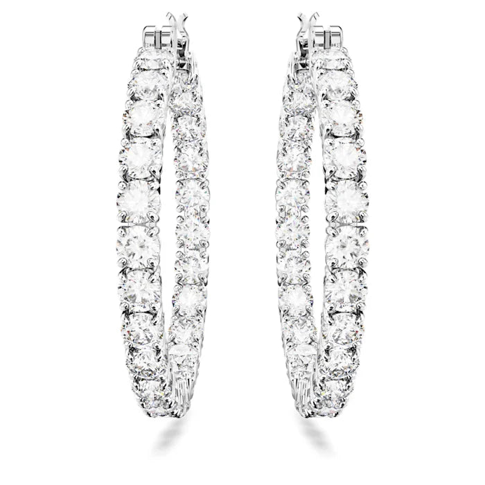 Matrix hoop earrings