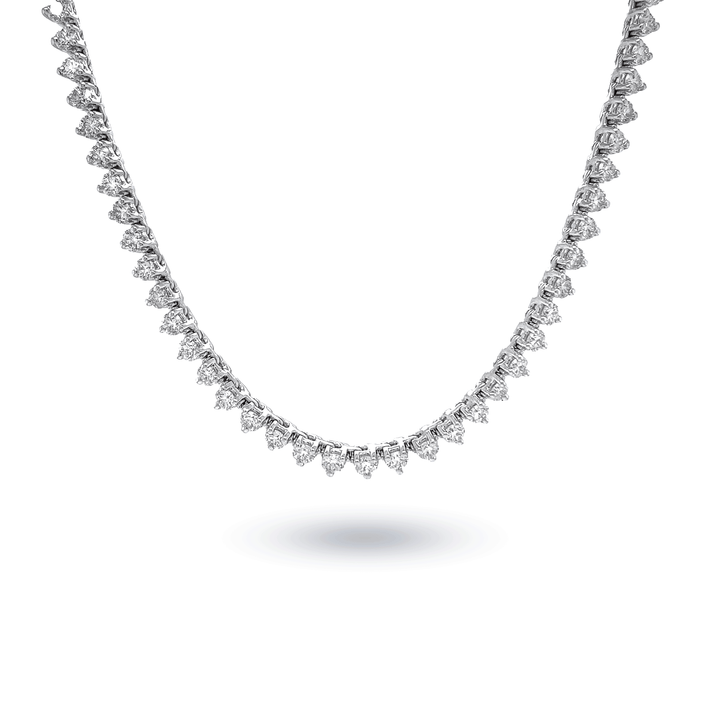 7.01ctw Diamond Tennis Necklace - Gunderson's Jewelers