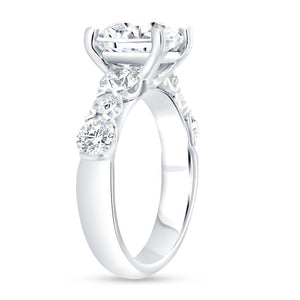 1.35ctw Round Engagement Ring