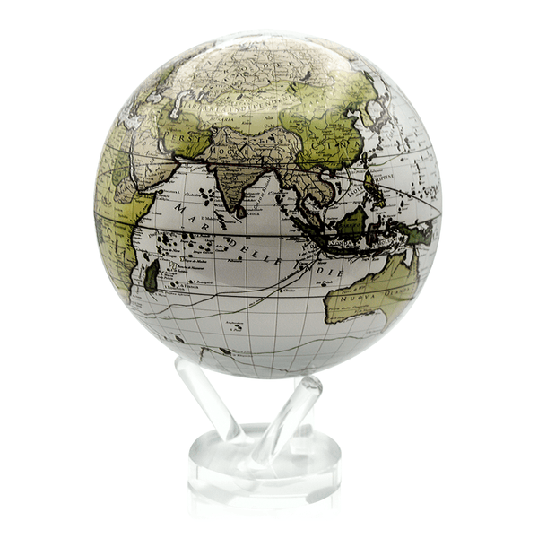 8.5in Antique Terrestrial Mova Globe - Gunderson's Jewelers