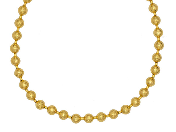 8MM Gold Ball Necklace - Gunderson's Jewelers