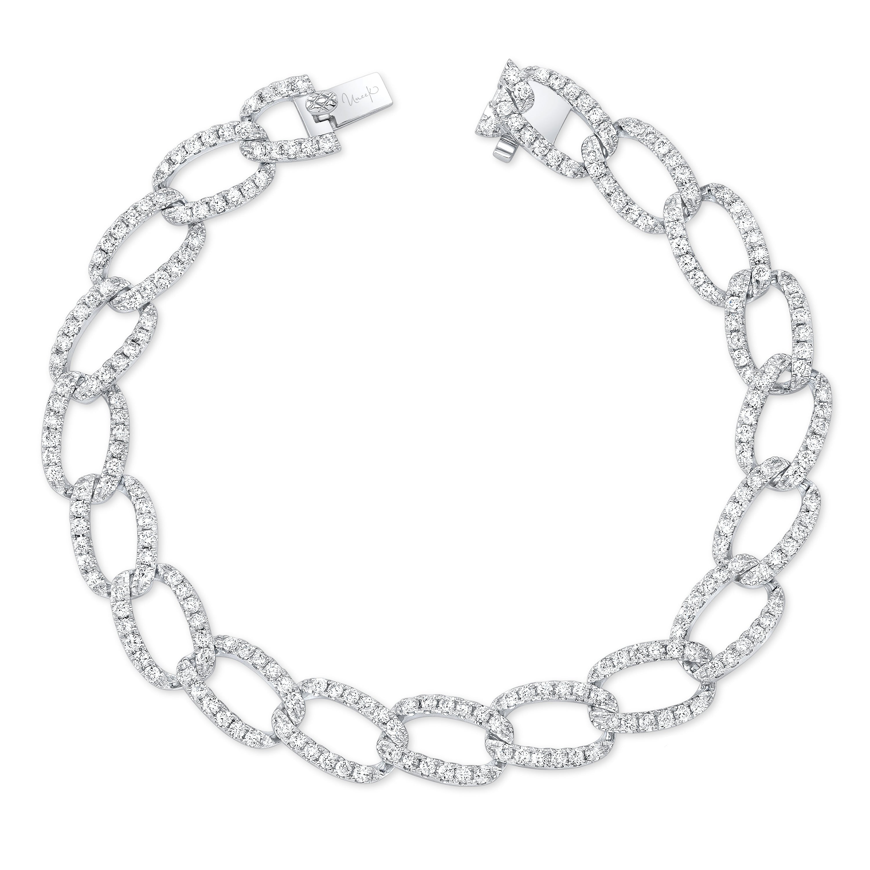 2.86ctw Diamond Link Bracelet