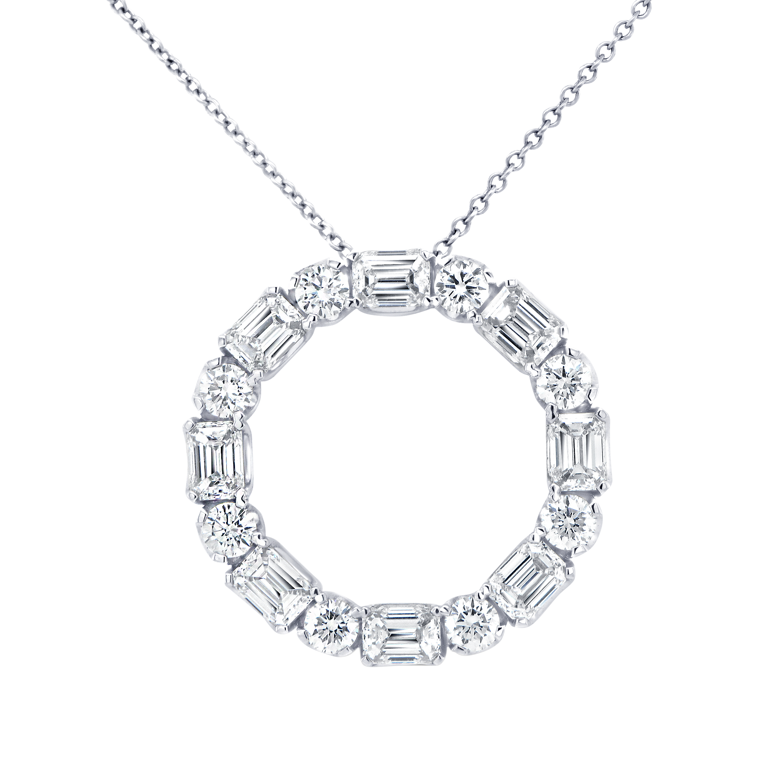 4.42ctw Medallion Diamond Fashion Pendant
