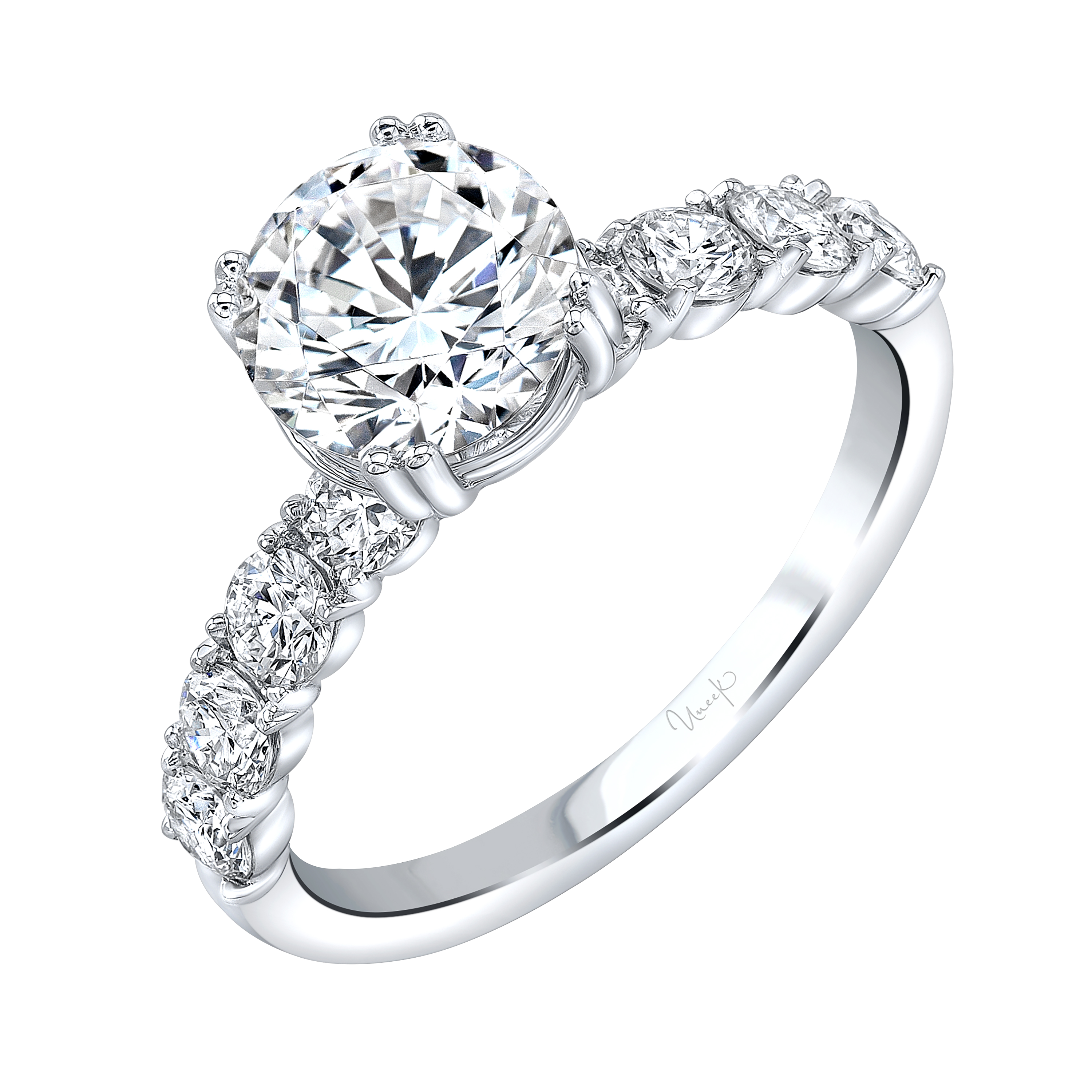 0.80ctw Round Engagement Ring