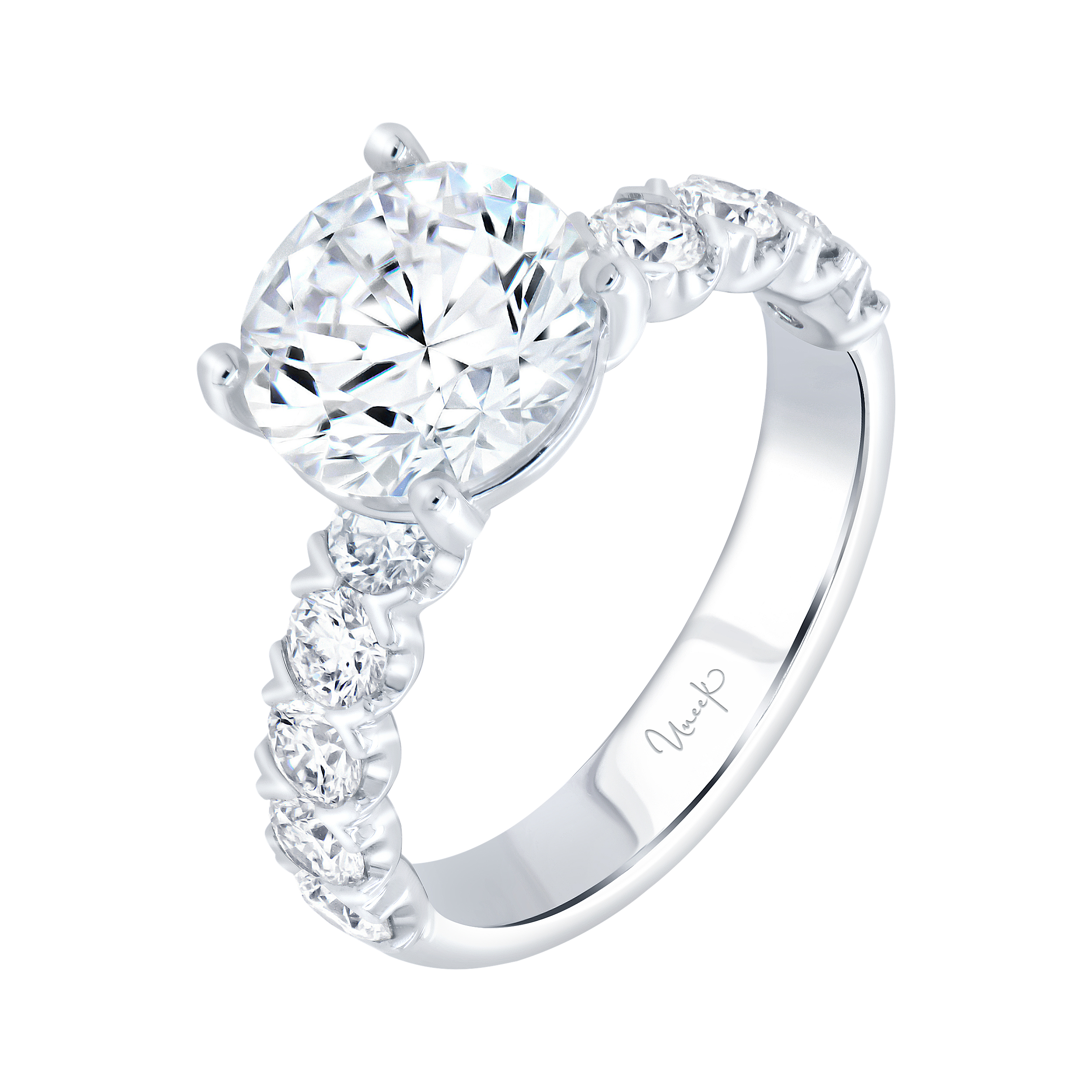 1.14ctw Round Engagement Ring