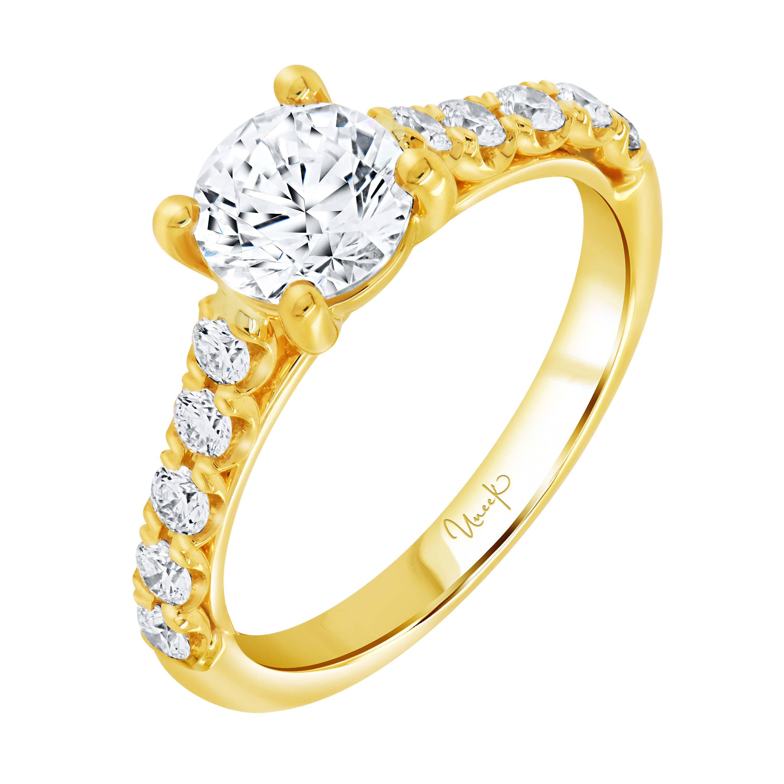 0.43ctw Round Engagement Ring