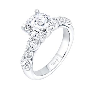 1.35ctw Round Engagement Ring