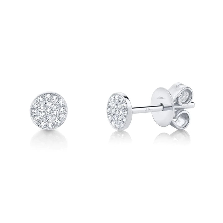 0.07ctw Diamond Pave Stud Earring - Gunderson's Jewelers