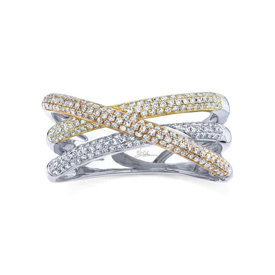 0.50ctw Diamond Bridge Ring - Gunderson's Jewelers