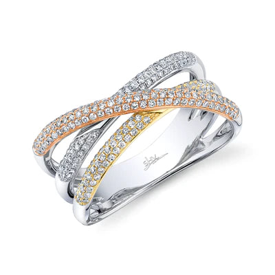 0.50ctw Diamond Bridge Ring - Gunderson's Jewelers