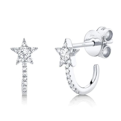 0.17ctw Diamond Star Earring - Gunderson's Jewelers