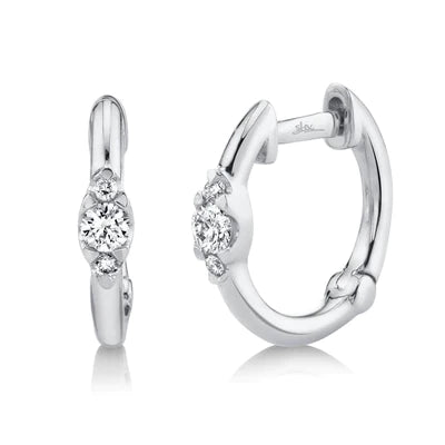 0.10ctw Diamond Huggie Earring - Gunderson's Jewelers