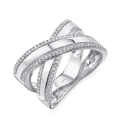 0.32ctw Diamond Bridge Ring - Gunderson's Jewelers