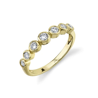 0.39ctw Diamond Bezel Band - Gunderson's Jewelers