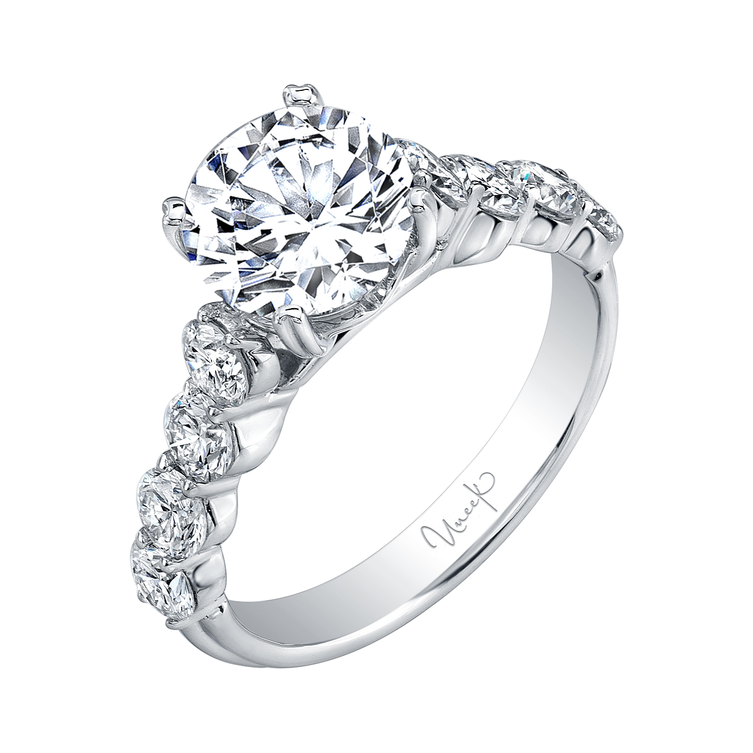 1.15ctw Round Engagement Ring