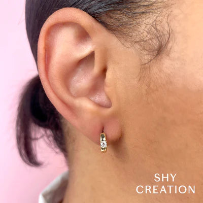0.17ctw Diamond Huggie Earring - Gunderson's Jewelers