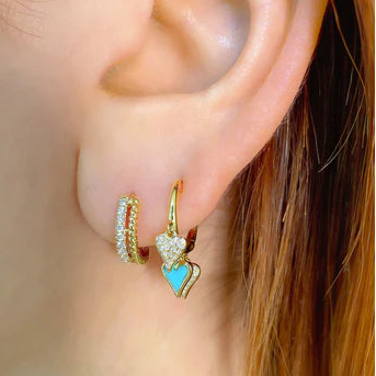 0.19ctw Diamond Huggie Earring - Gunderson's Jewelers