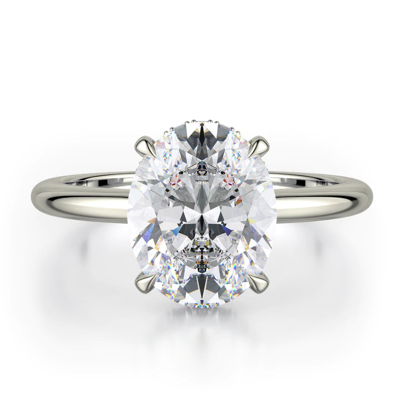 .11ctw Oval-Cut Diamond Solitaire - Gunderson's Jewelers