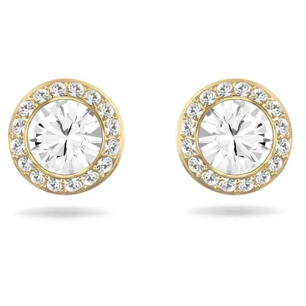 Angelic Stud Gold-Tone Plated Earrings - Gunderson's Jewelers