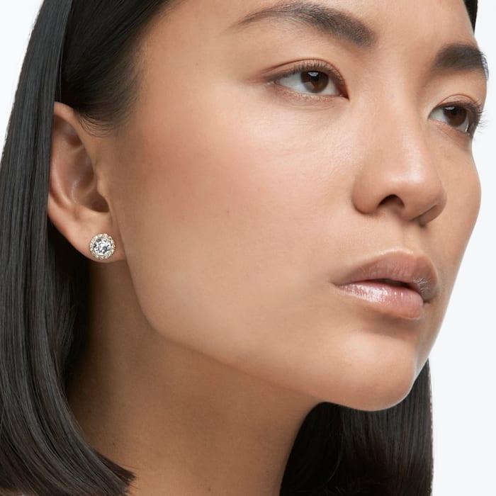 Angelic Stud Gold-Tone Plated Earrings - Gunderson's Jewelers