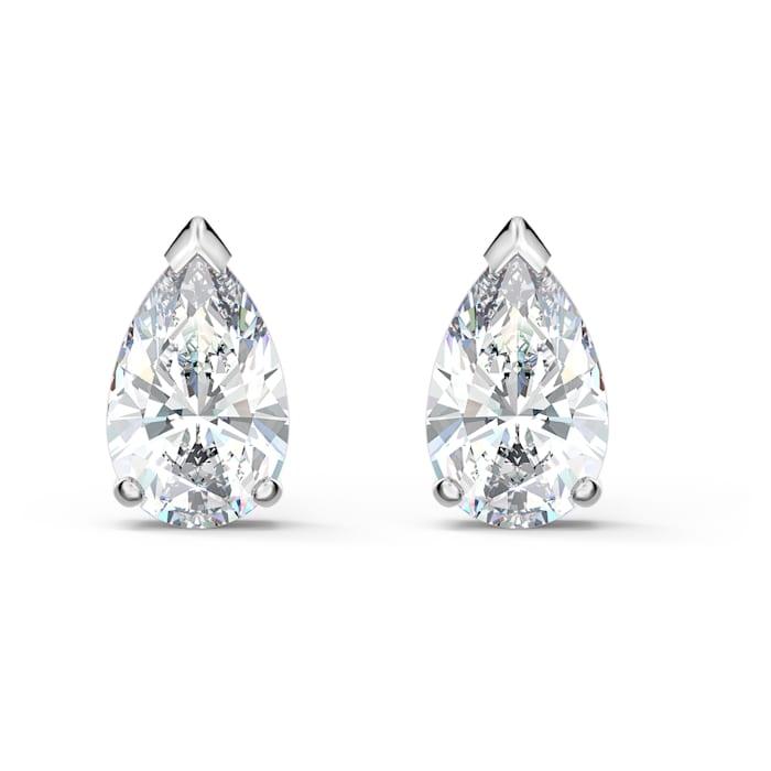 Attract Stud Earrings - Pear cut crystal - Gunderson's Jewelers