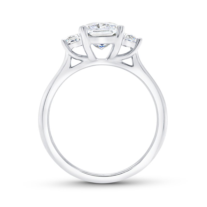 0.60ctw Emerald Solitaire Engagement Ring