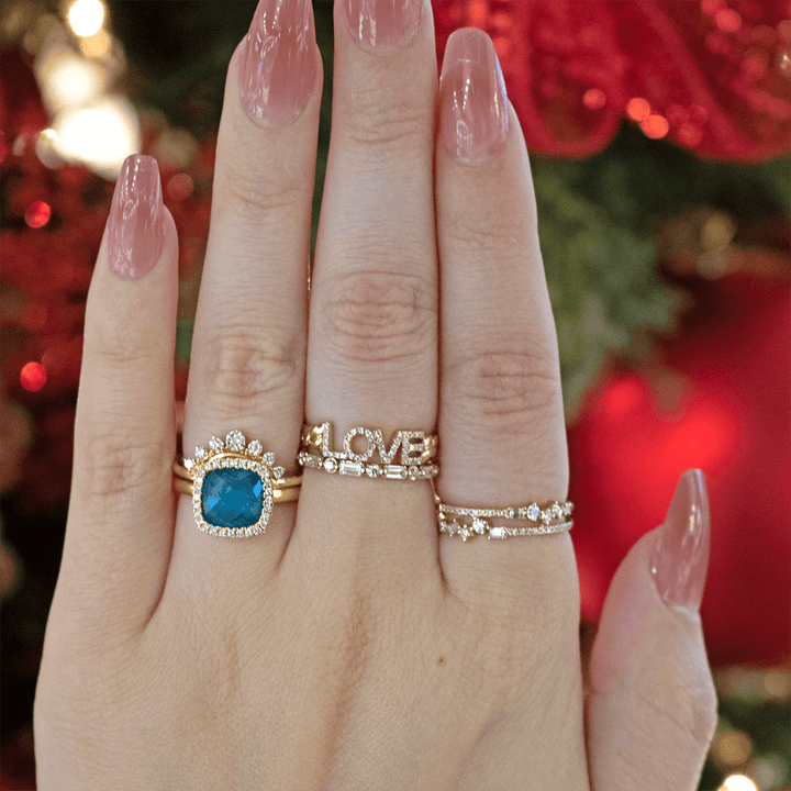 Baguette & Round Diamond Fashion Ring - Gunderson's Jewelers