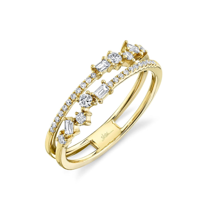 Baguette & Round Diamond Ring - Gunderson's Jewelers