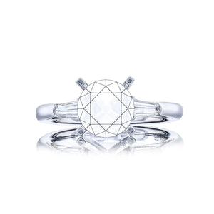 Baguette Diamond Engagement Ring - Gunderson's Jewelers