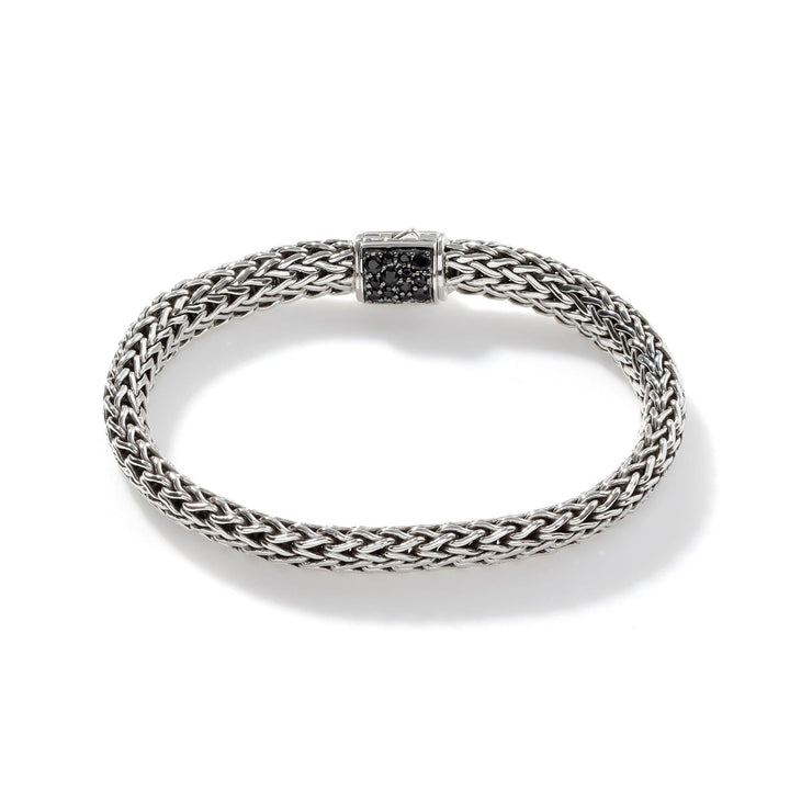 Birthstone Reversible Bracelet - Garnet & Black Sapphire - Gunderson's Jewelers