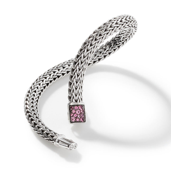 Birthstone Reversible Bracelet - Pink Tourmaline & Black Sapphire - Gunderson's Jewelers
