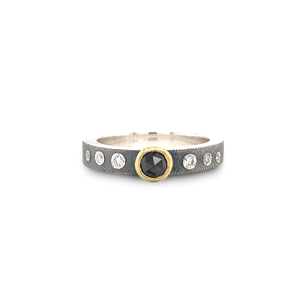 Black Diamond Ring - Gunderson's Jewelers