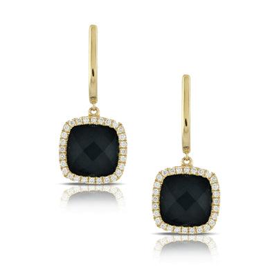 Black Onyx, 0.25ctw Drop Earrings - Gunderson's Jewelers