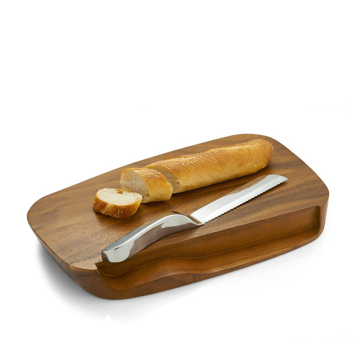Blend Bread Board with Knife - 17.5" - Gunderson's Jewelers