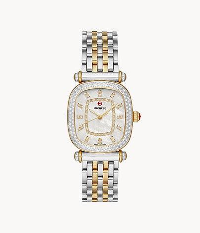 Caber Isle Two-tone 18K Gold Diamond Watch - Gunderson's Jewelers