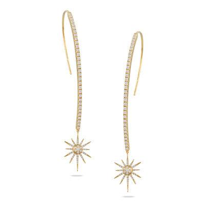 Celestia Diamond Earrings - Gunderson's Jewelers