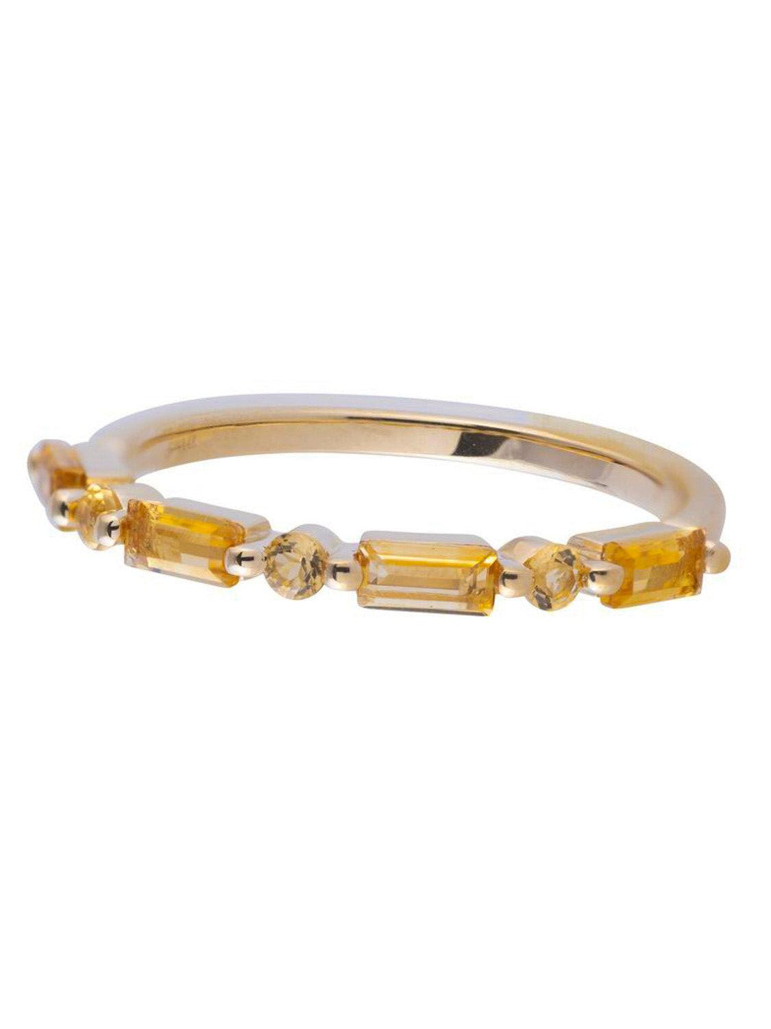 Citrine Baguette Ring - Gunderson's Jewelers